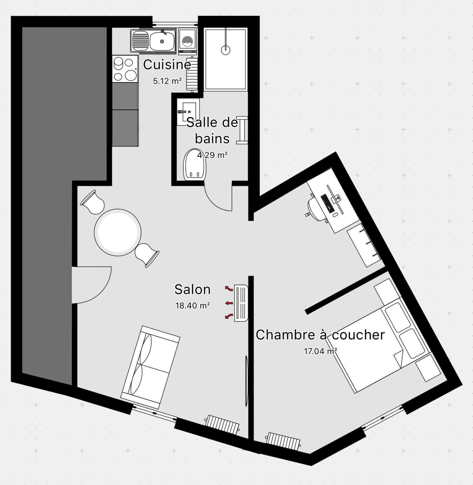 The Libournettes Apartman Szoba fotó